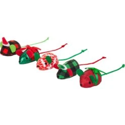 Frisco Holiday Festive Red Variety Pack Gift Box Cat Toy With Catnip, 14 Count & Frisco Holiday Mice Cat Toy With Catnip, 5 Count -Chewy 986270 PT5. AC SS1800 V1698258403